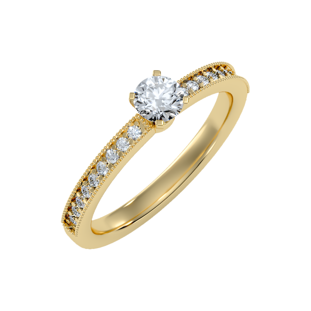 Mercy Solitaire Ring - Nine