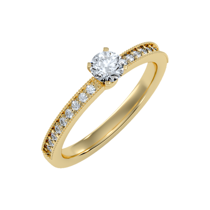 Mercy Solitaire Ring - Nine