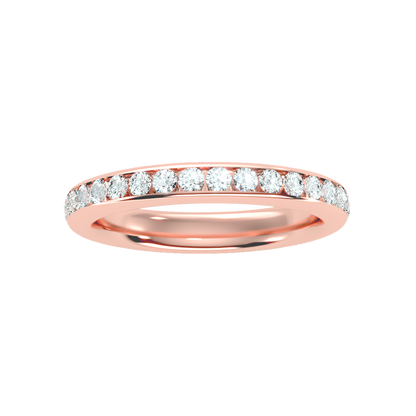 Mesmerizing Eternity Band In 925 Sterling Silver - Ten