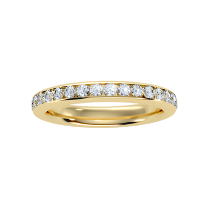Mesmerizing Eternity Band In 925 Sterling Silver - Three