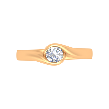 Mesmerizing Solitaire Ring - Ten