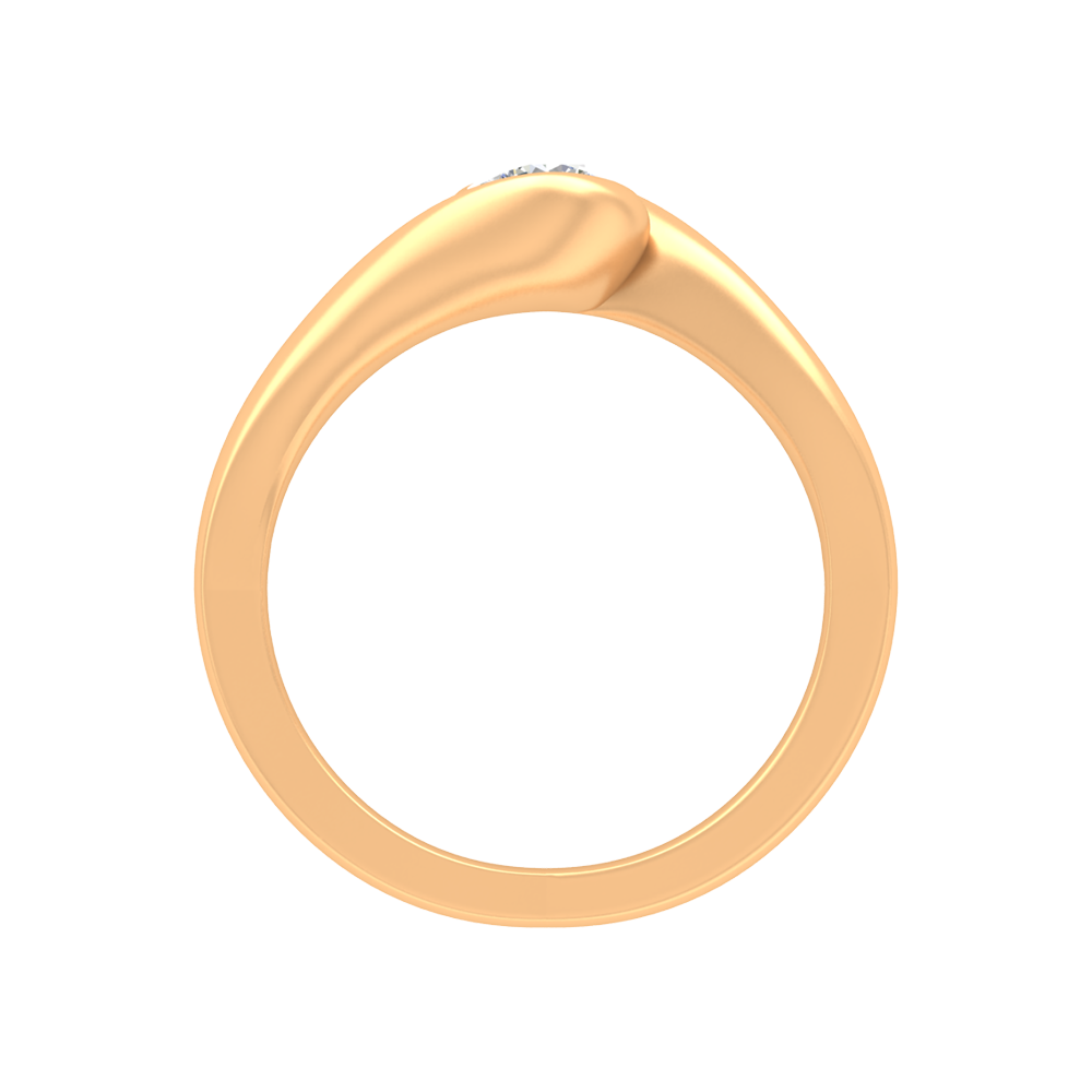 Mesmerizing Solitaire Ring In 925 Sterling Silver - Twelve
