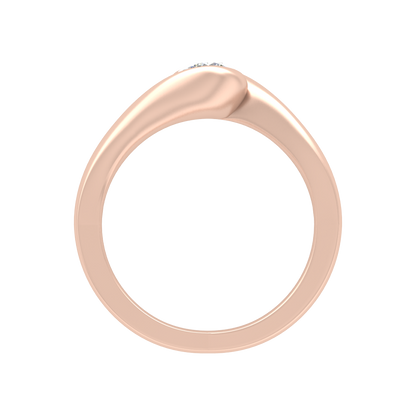 Mesmerizing Solitaire Ring - Four