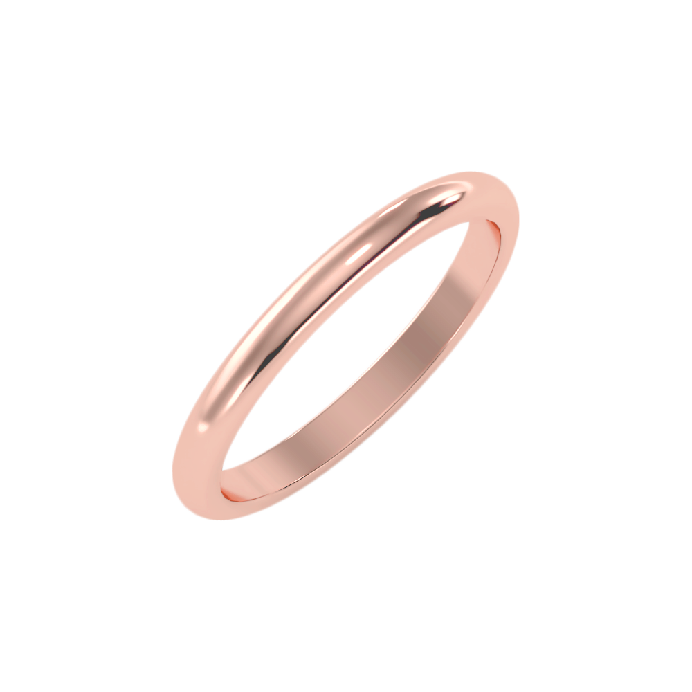 Milla Ultra Thin Round Band. - Ten