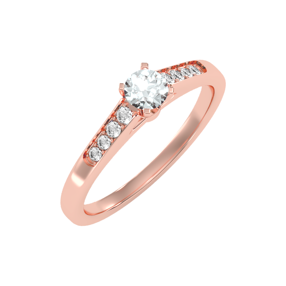 Mind Blowing Solitaire Ring In 925 Sterling Silver - One