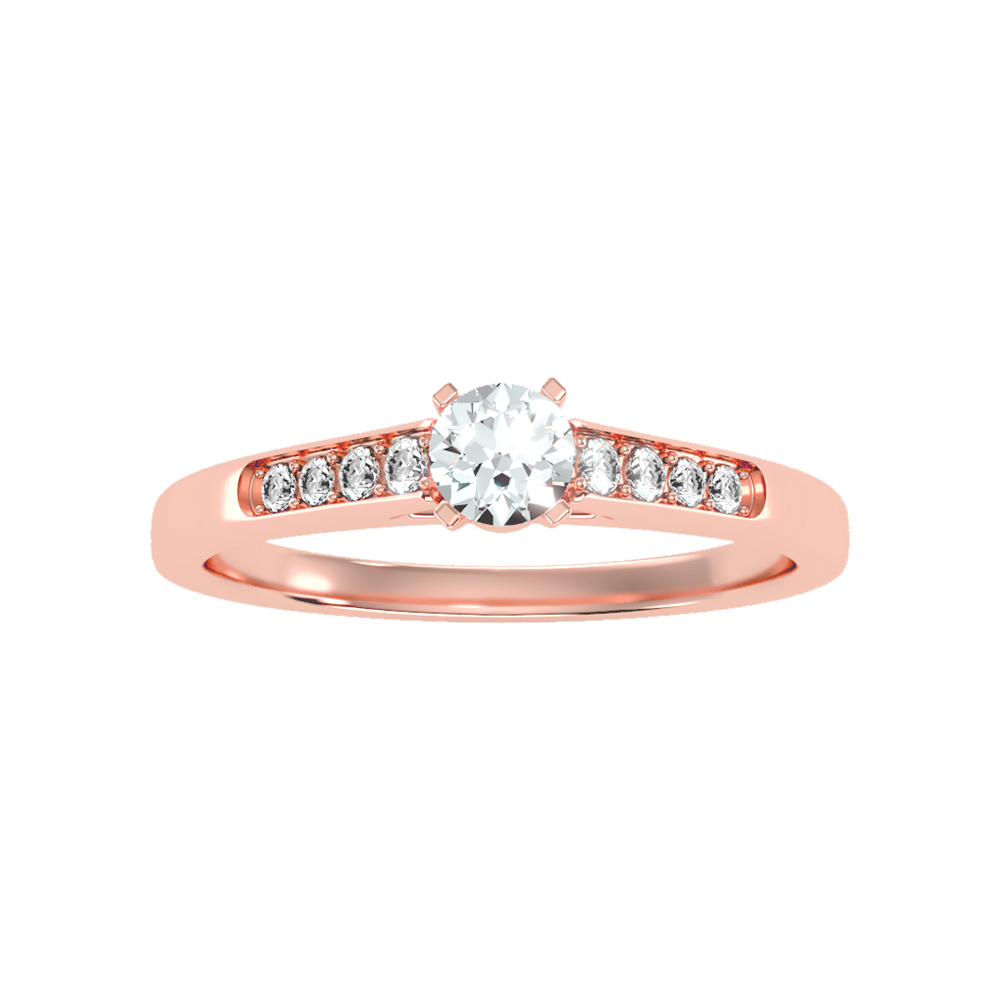 Mind Blowing Solitaire Ring - Three