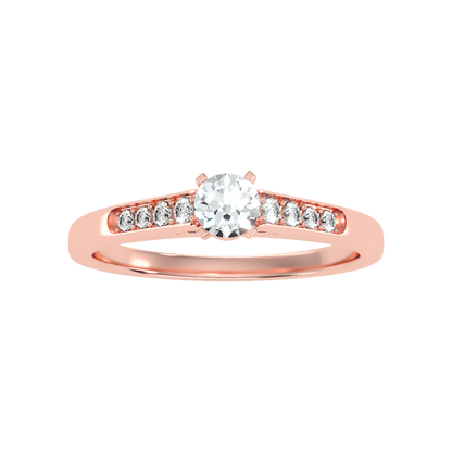 Mind Blowing Solitaire Ring - Three