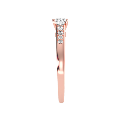 Mind Blowing Solitaire Ring - Four