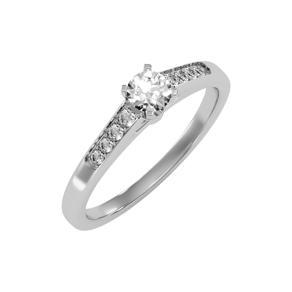 Mind Blowing Solitaire Ring - Five