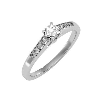 Mind Blowing Solitaire Ring - Five