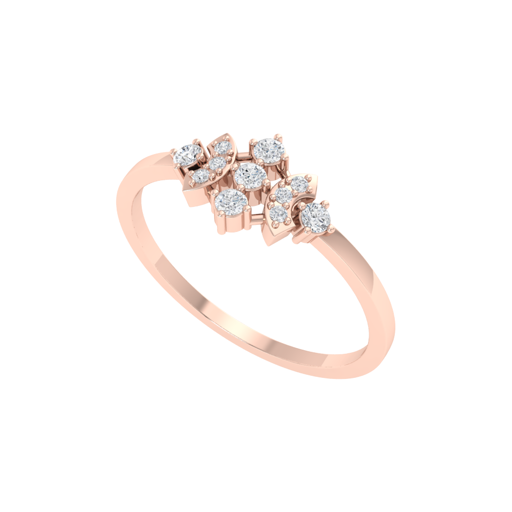 Miracle Curve Ring In 925 Sterling Silver - One