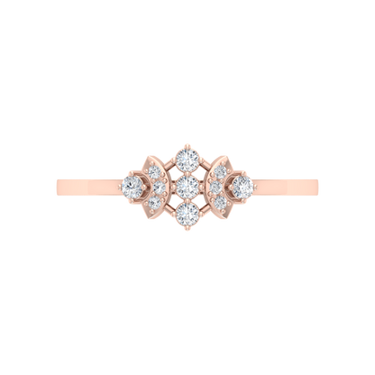 Miracle Curve Ring In 925 Sterling Silver - Two