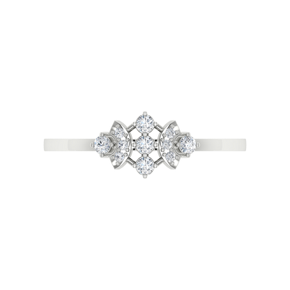 Miracle Curve Ring In 925 Sterling Silver - Six