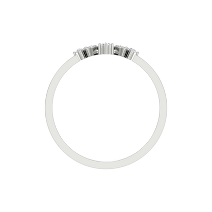 Miracle Curve Ring In 925 Sterling Silver - Eight