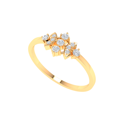 Miracle Curve Ring In 925 Sterling Silver - Nine