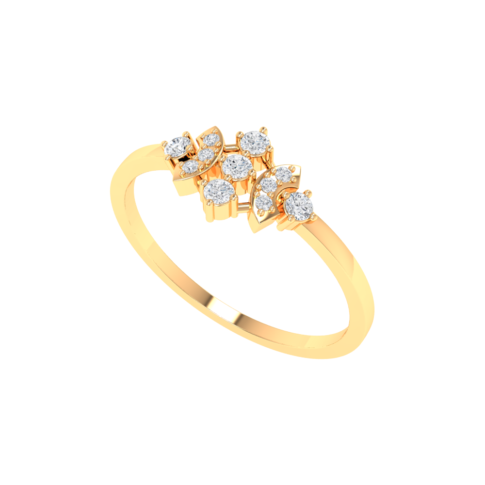 Miracle Curve Ring - Nine