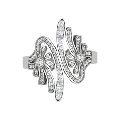 Mojito Stylish Diamond Ring - Ten