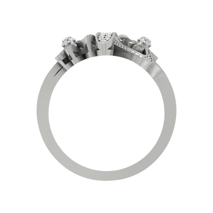 Mojito Stylish Diamond Ring - Twelve