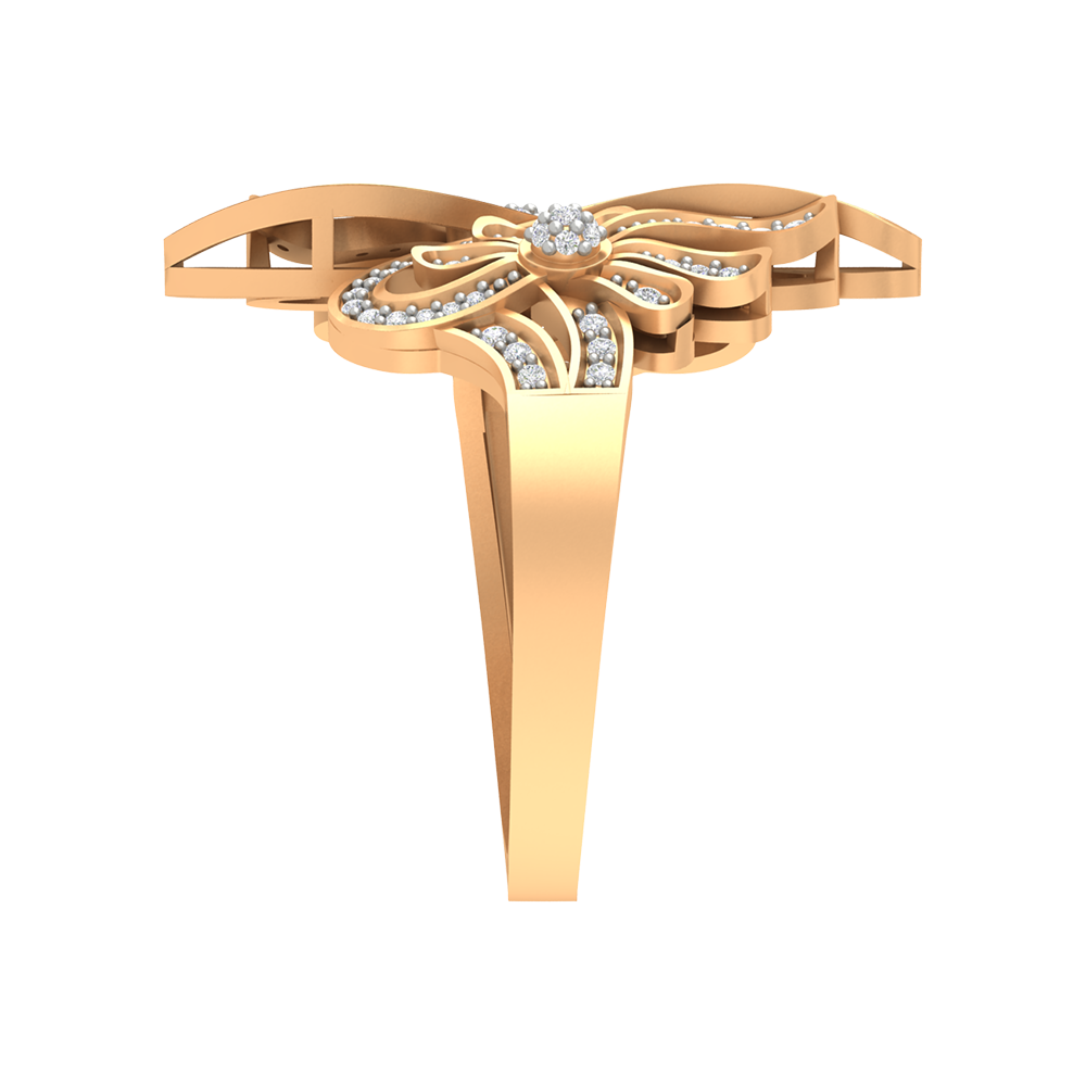 Mojito Stylish Diamond Ring - Three