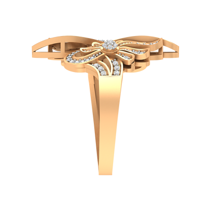 Mojito Stylish Diamond Ring - Three