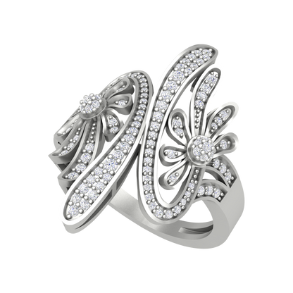 Mojito Stylish Diamond Ring - Nine