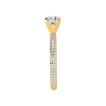 Mono Solitaire Ring - Eleven