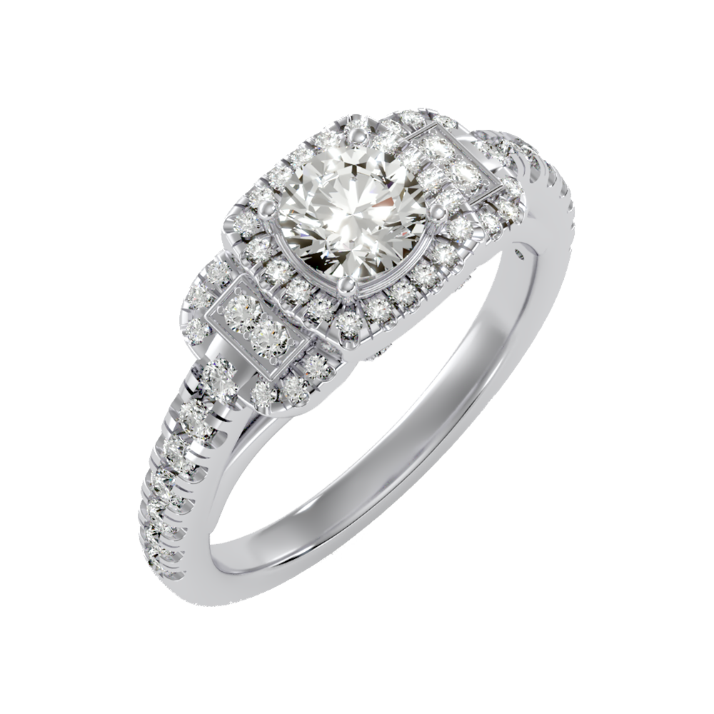 Moon Halo Ring - One