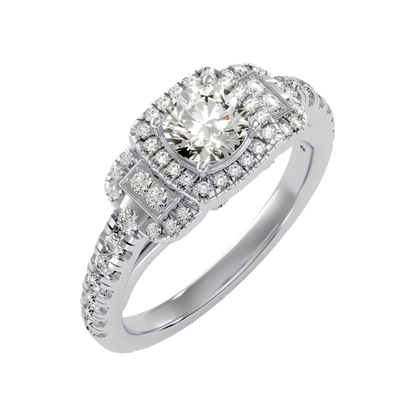 Moon Halo Ring - One