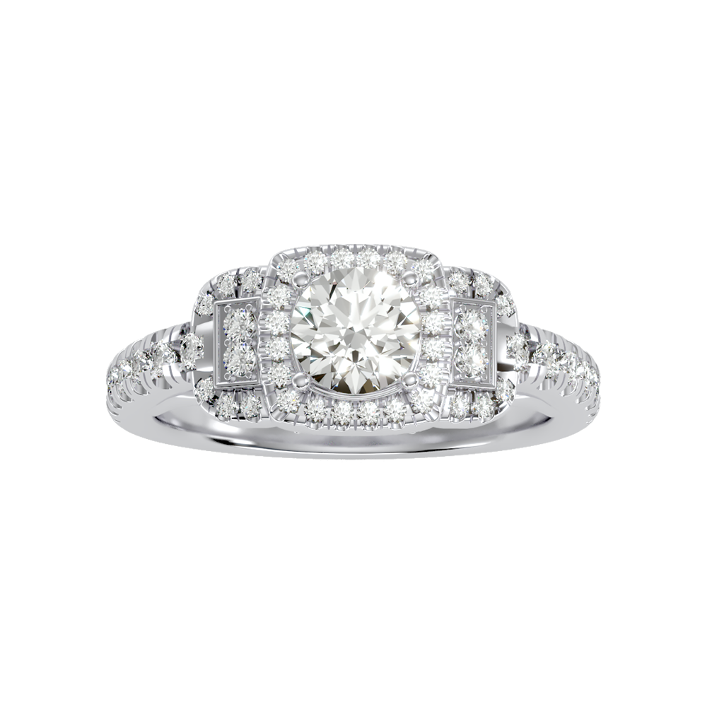 Moon Halo Ring - Three