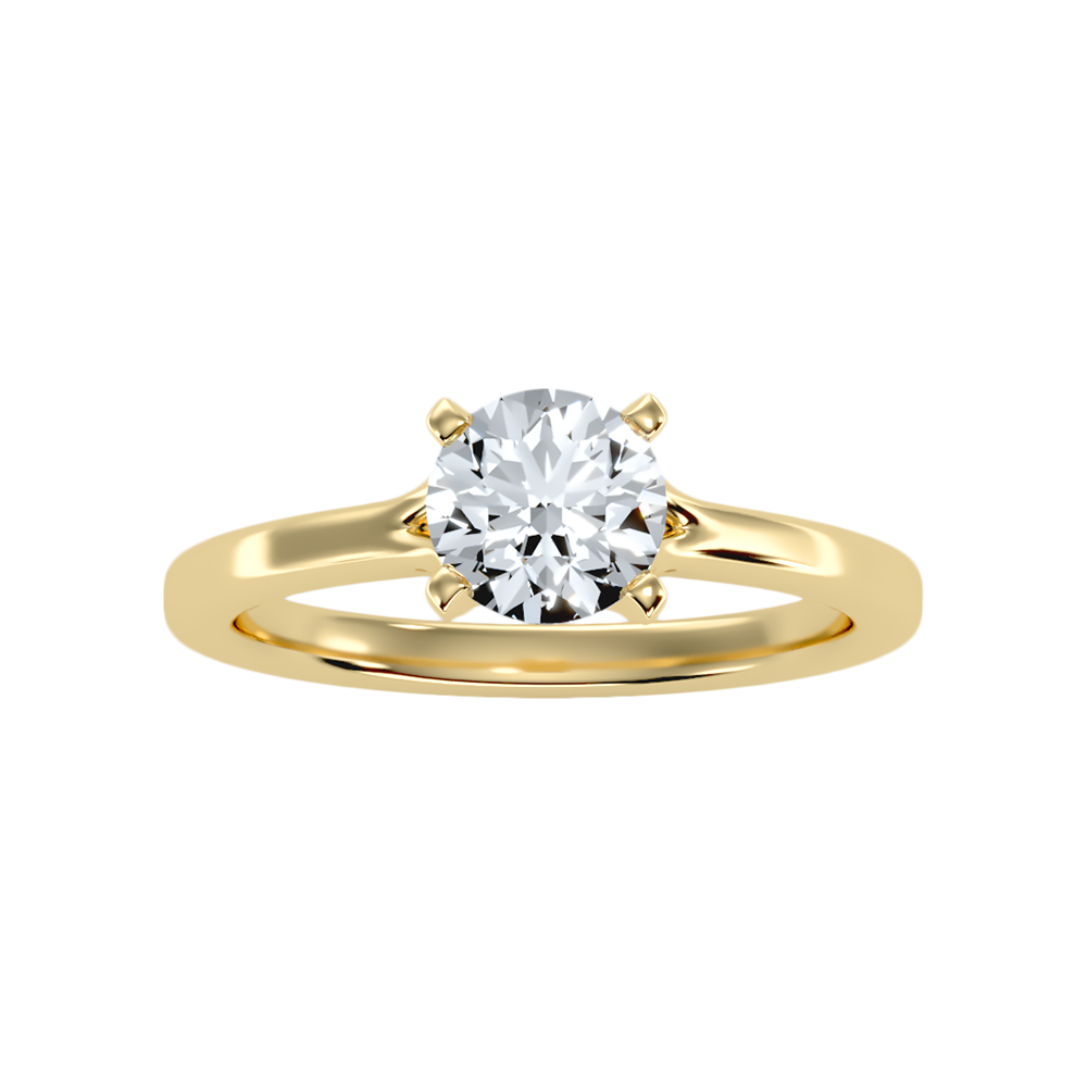 Naive Solitaire Ring - Ten