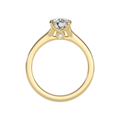 Naive Solitaire Ring In 925 Sterling Silver - Twelve