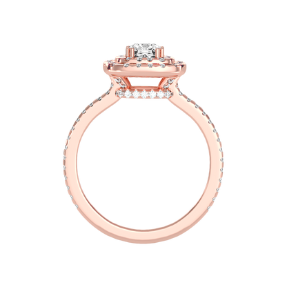 Natural Solitaire Ring - Ten