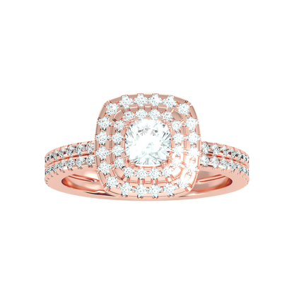 Natural Solitaire Ring - Eleven