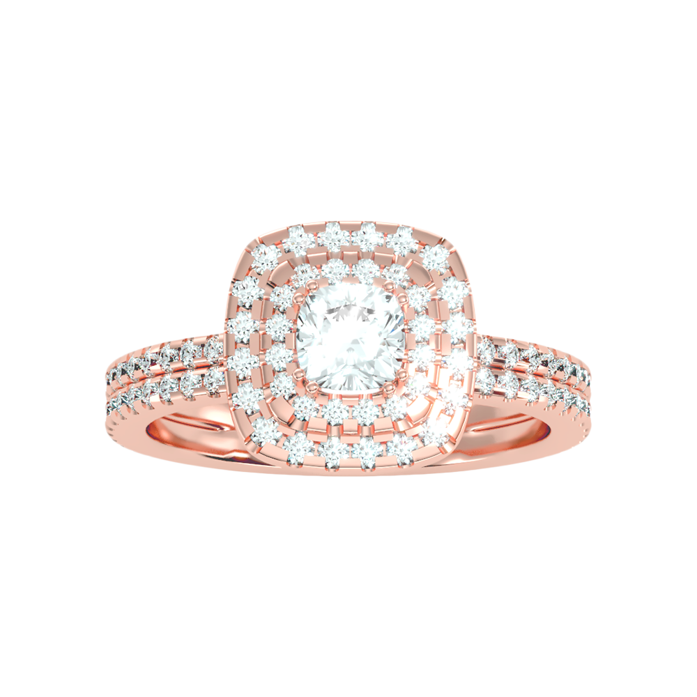 Natural Solitaire Ring In 925 Sterling Silver - Eleven