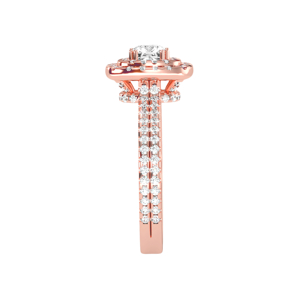 Natural Solitaire Ring In 925 Sterling Silver - Twelve