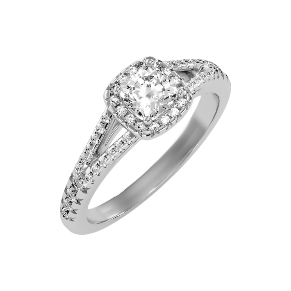 Neat Solitaire Ring - One