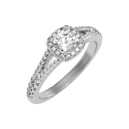 Neat Solitaire Ring - One
