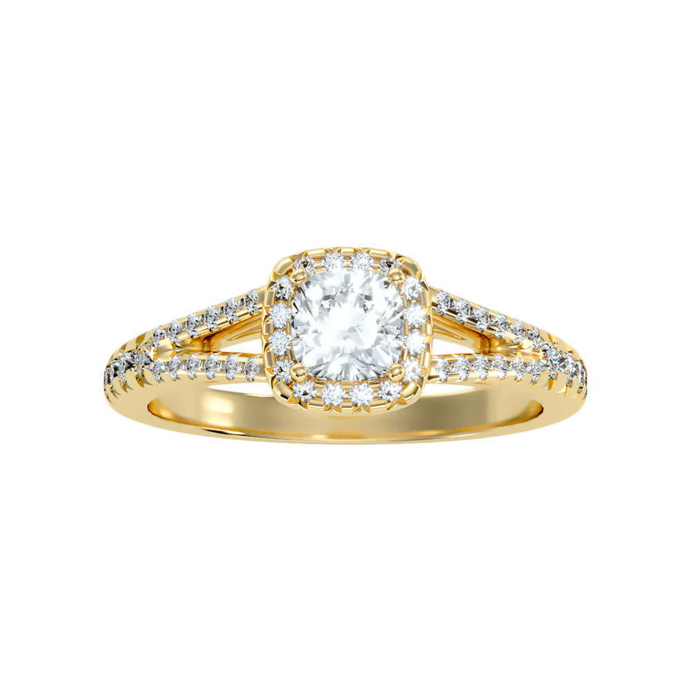 Neat Solitaire Ring - Ten