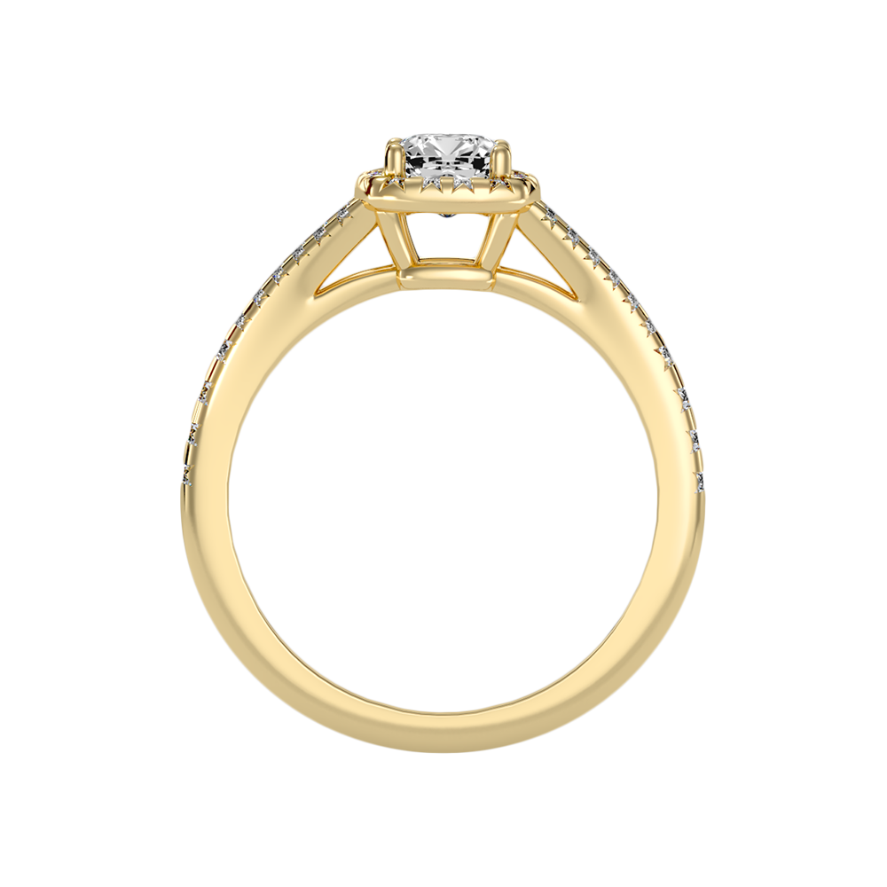 Neat Solitaire Ring - Twelve
