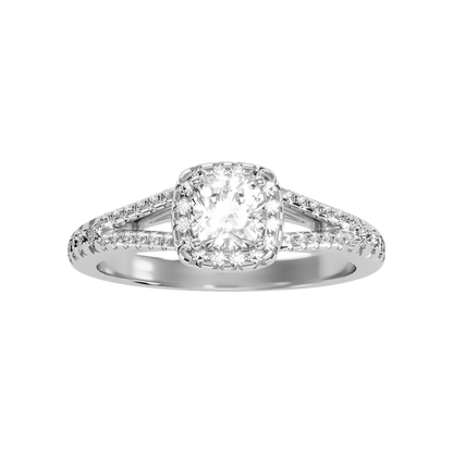 Neat Solitaire Ring In 925 Sterling Silver - Three