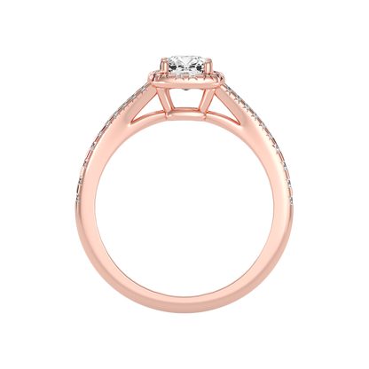 Neat Solitaire Ring - Six