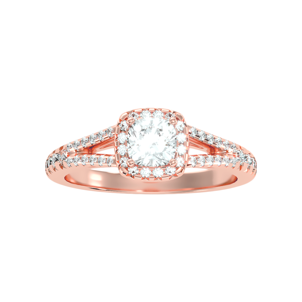 Neat Solitaire Ring In 925 Sterling Silver - Seven