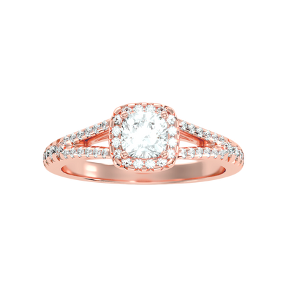 Neat Solitaire Ring - Seven