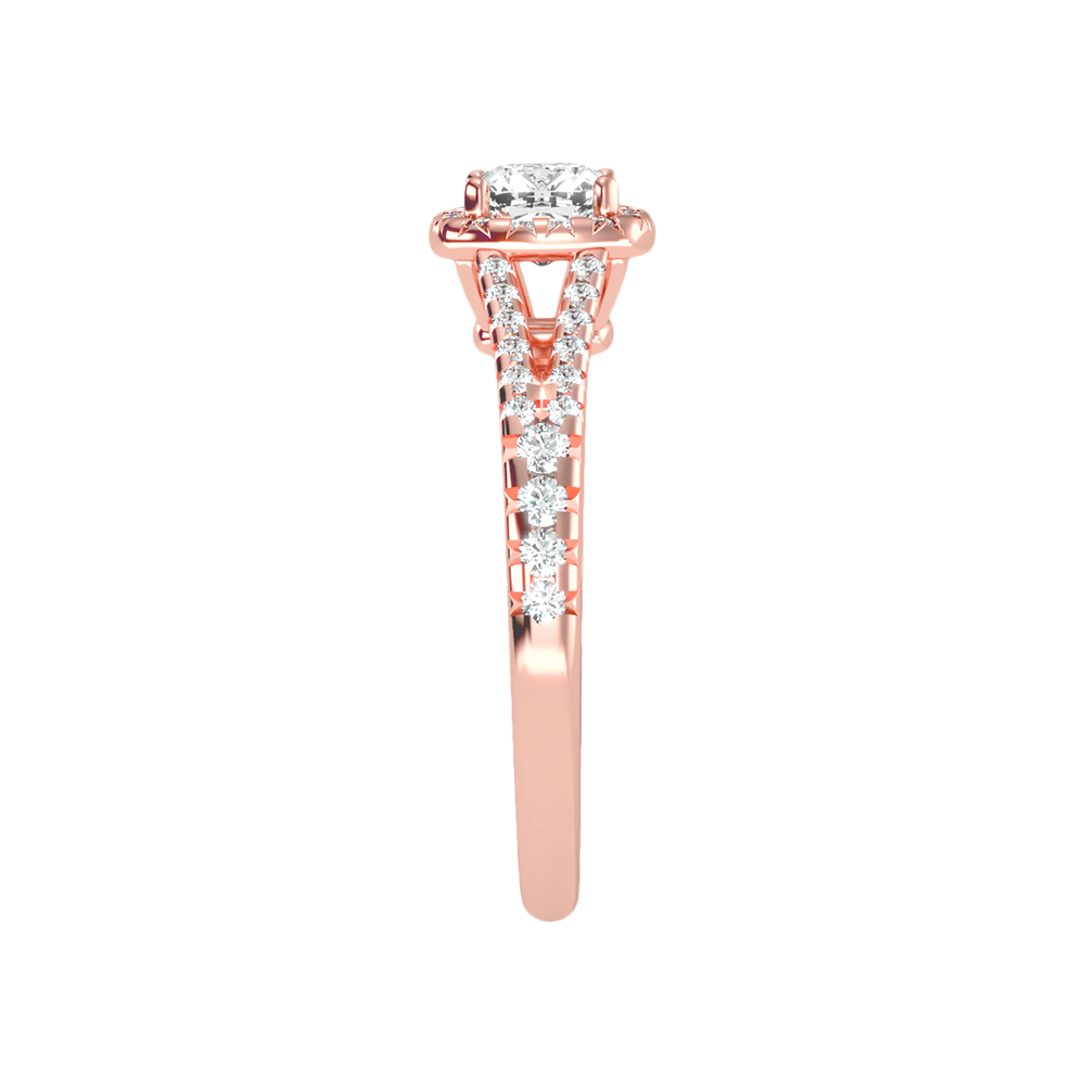 Neat Solitaire Ring In 925 Sterling Silver - Eight