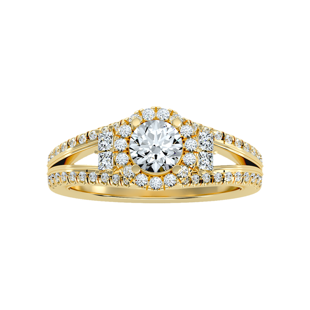 New Aged Halo Ring - Three