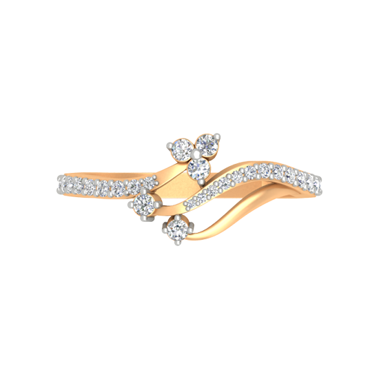 New Horizon Ring In 925 Sterling Silver - Ten
