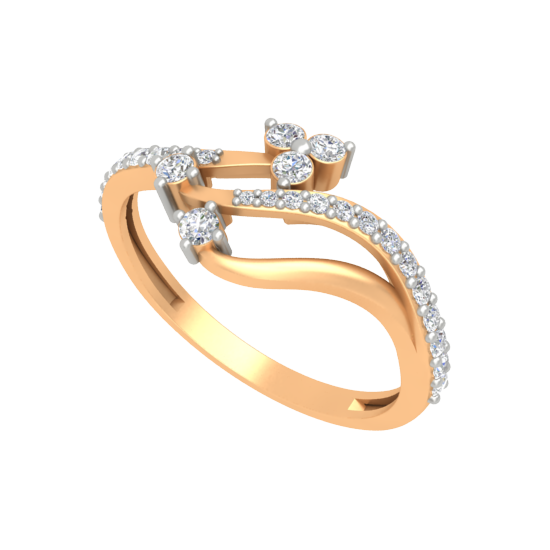 New Horizon Ring In 925 Sterling Silver - Nine