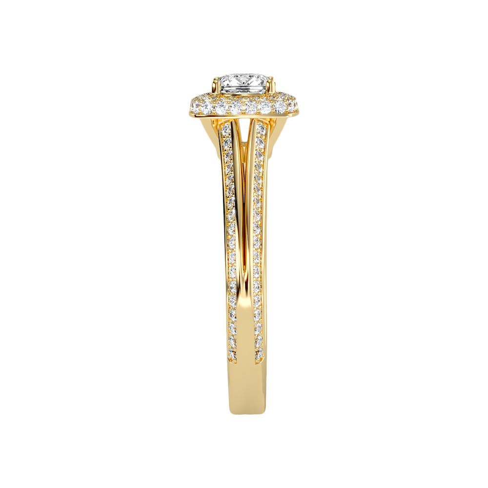 Nice Solitaire Ring In 925 Sterling Silver - Eleven