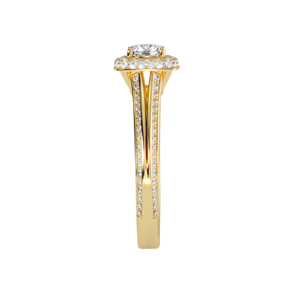 Nice Solitaire Ring In 925 Sterling Silver - Eleven
