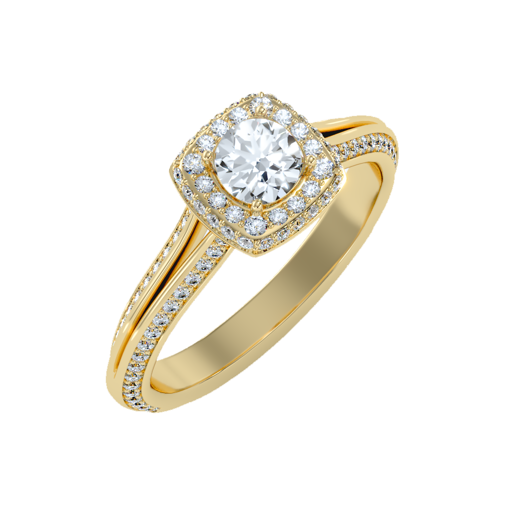 Nice Solitaire Ring - Nine